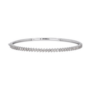 DBG00276. 14K Solid Gold Diamond Bangle